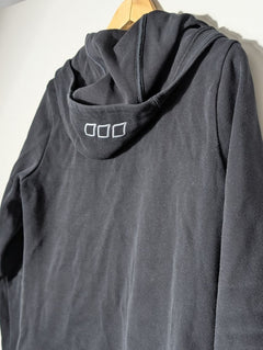 Lorna Jane Zip-Up Hoodie Black Women's Size S - Image 8