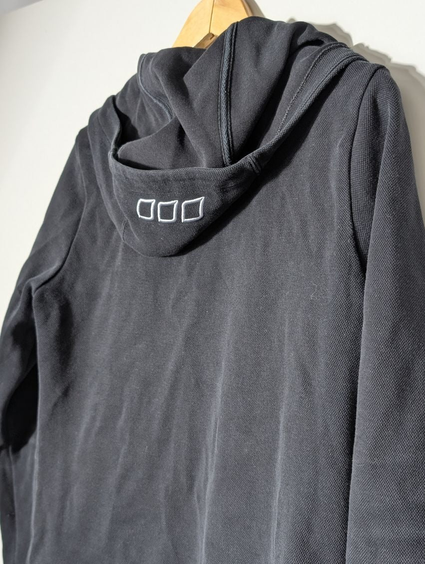 Lorna Jane Zip-Up Hoodie Black Women's Size S - Image 8