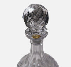 Vintage Cut Crystal Glass Decanter - Hobstar & Pinwheel Pattern - Image 8