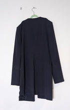 Wish Australia Arosa Blazer Jacket - Navy Blue Zipper Detail Size 12 - Image 3
