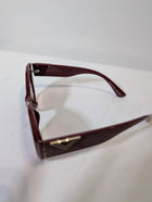 ALDO Cat Eye Sunglasses Burgundy - Image 5
