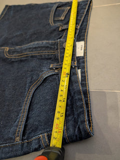 Cotton On Women's Dark Wash Denim Mini Skirt - Size 30 - Image 8