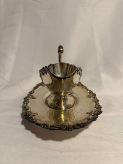 Barker Bros Silver Plated Gravy Boat With Attached Underplate - Image 8