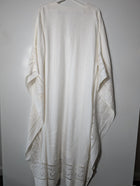 Jonathan Simkhai Lace Trim Kaftan Cover-Up White Size S - Image 8