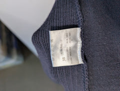 Basler Weekend Wool and Suede Zip-Up Jacket Navy EU 38 UK 12 - Image 8