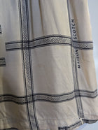 Maison Scotch Plaid Print Elastic Waist Shorts Cream & Black - Image 8