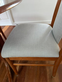 Parker Mid-Century Modern Teak Dining Table And 4 Chairs - Image 8