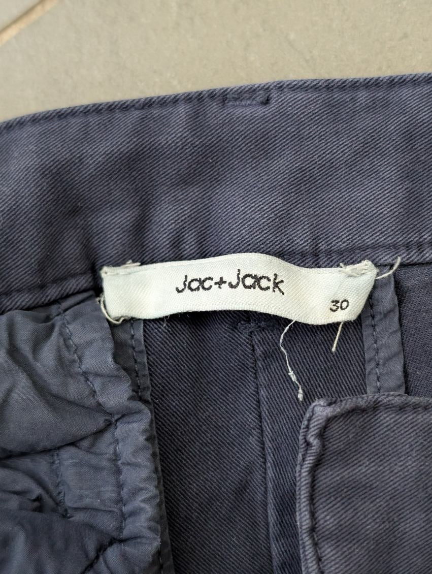 Jac+Jack Men's Casual Chino Pants - Dark Grey Size 30 - Image 8