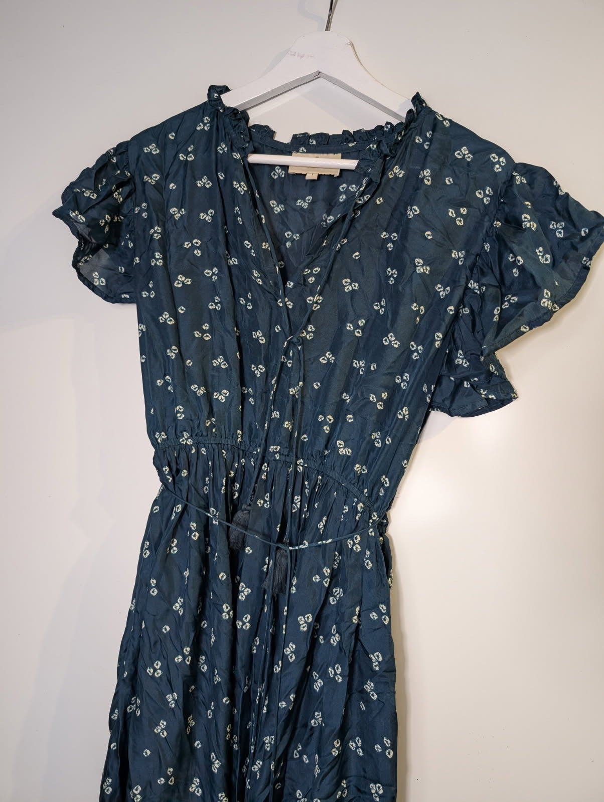 Zimmermann Eyelet Lace Midi Dress White Size 3 - Image 8