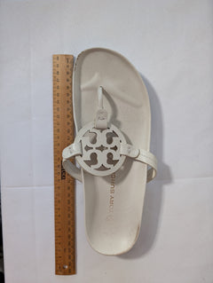 Tory Burch Miller Cloud Sandals Cream Women's US 10 - Image 8