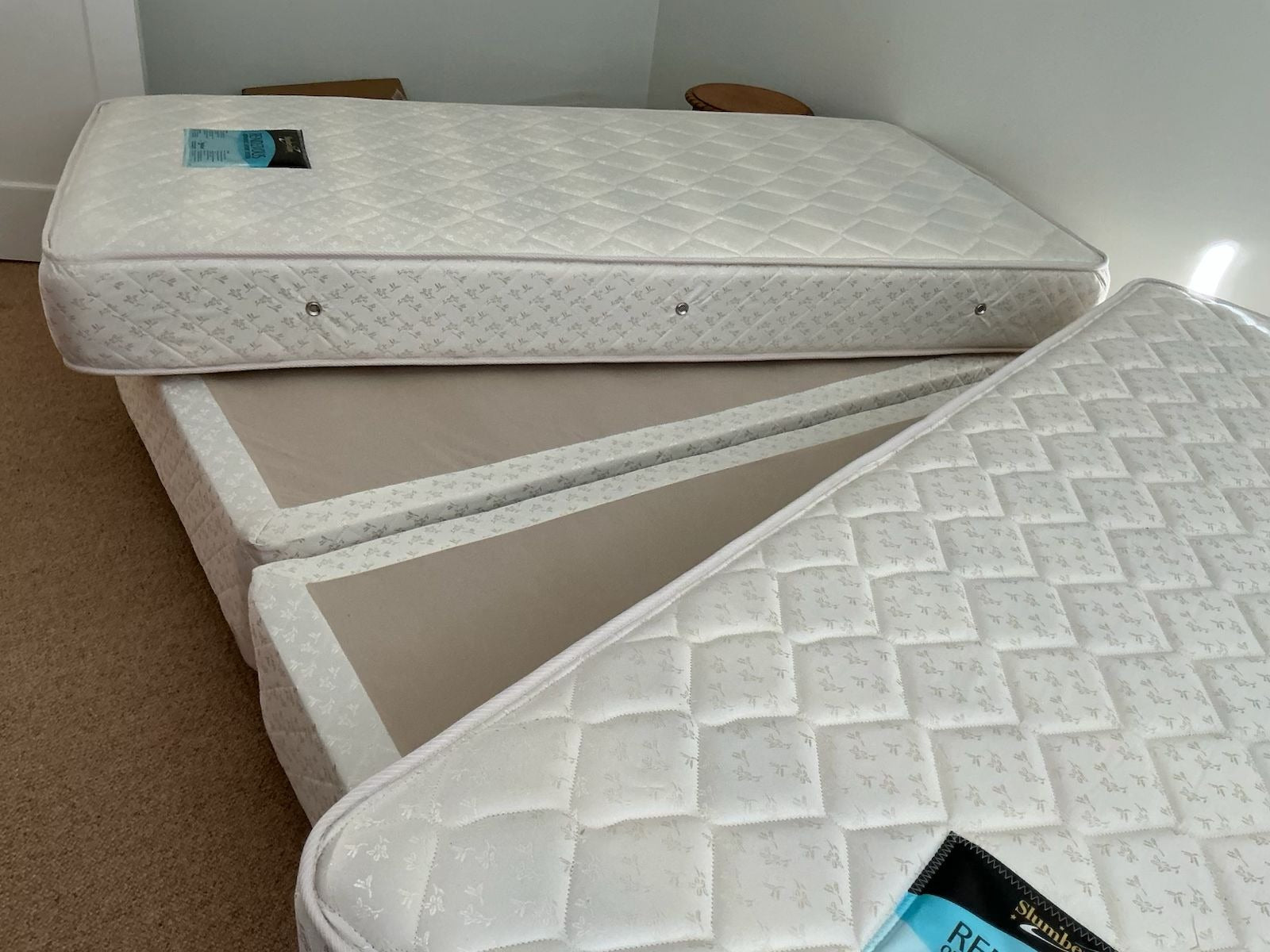 SlumberZone Rendezvous King Single Divan Bed Ensemble - Orthopaedic Support - Image 8