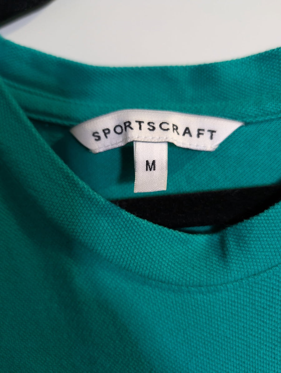 Sportscraft Muscle Tank Top Green Size M - Image 8