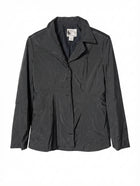 ICE Collection Vintage Nylon Button-Up Jacket Black Size S - Image 1
