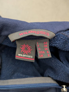 Wild Roses Women's Technical Polartec Fleece Jacket - Navy Blue - Image 8