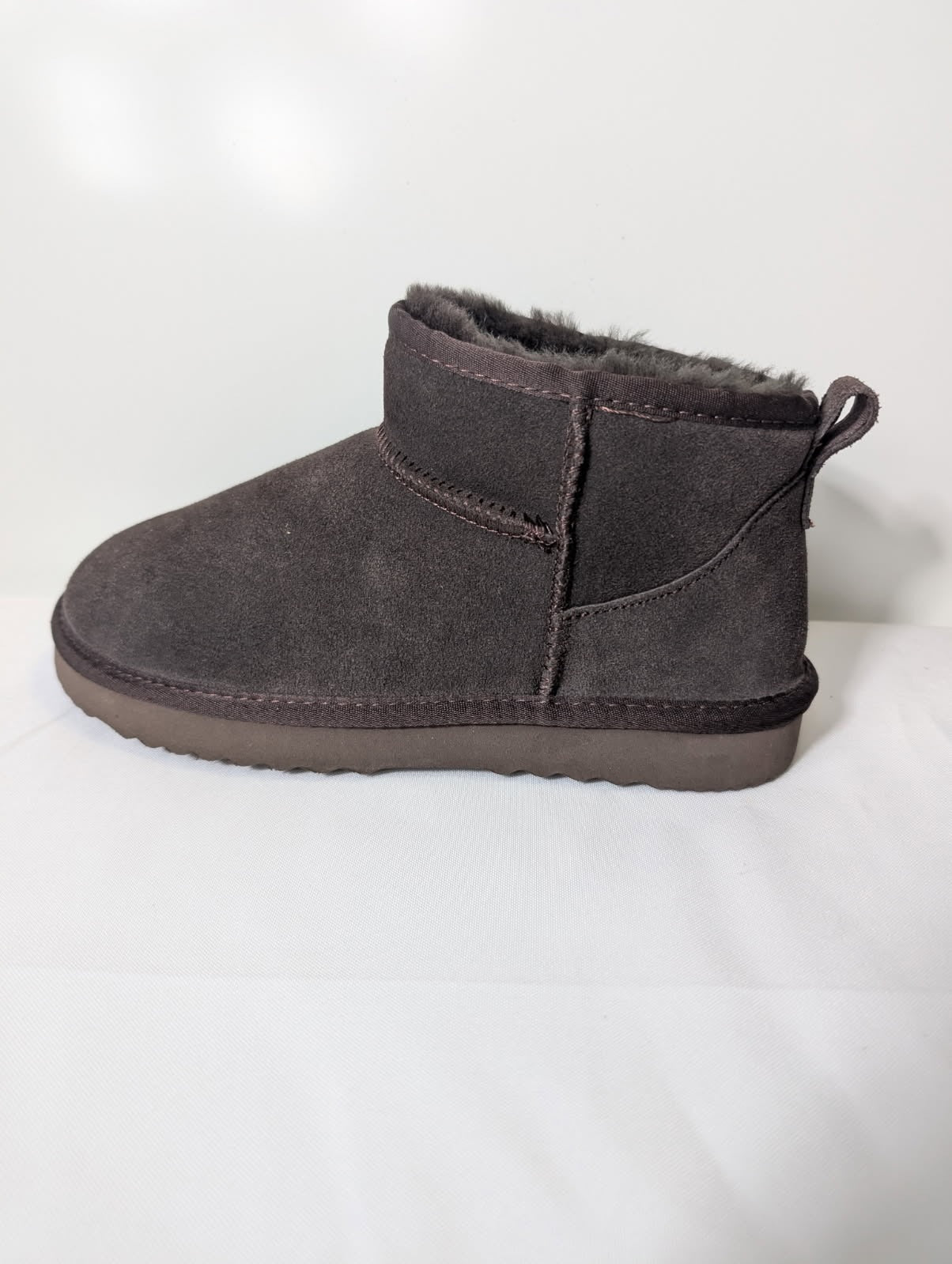 UGG Classic Ultra Mini Boots - Dark Brown Suede - Image 8