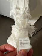 Unbranded White Tiered Fringe Maxi Dress Sleeveless - Image 3