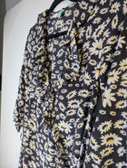 RIXO London Daisy Print Ruffle Wrap Dress Size S - Image 4