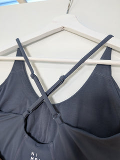 NIMBLE Activewear Bodysuit Grey Women's AU 12 - Image 6