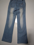 Amber Glow Rhinestone Embellished Light Wash Jeans Women's Size 8 - Image 6