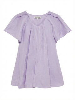 Ginger & Smart Flutter Sleeve Blouse Lavender Women's Size 8 - Image 1