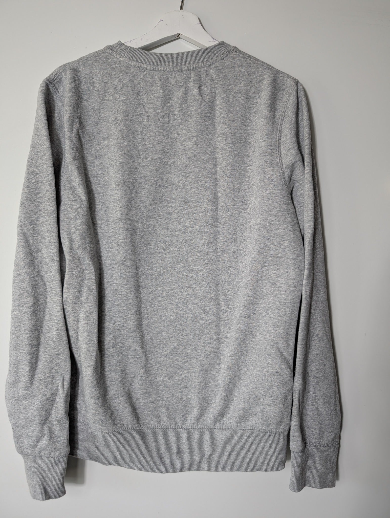 Champion Powerblend Fleece Crewneck Sweatshirt Grey Men's M - Image 4