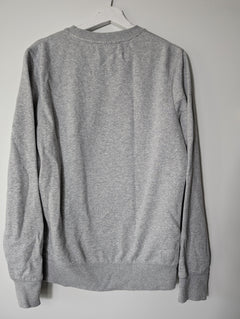 Champion Powerblend Fleece Crewneck Sweatshirt Grey Men's M - Image 4