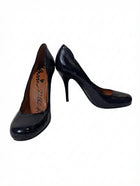 Lanvin Patent Leather High Heel Pumps Black EU 38 - Image 1