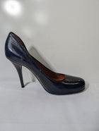 Lanvin Patent Leather High Heel Pumps Black EU 38 - Image 2