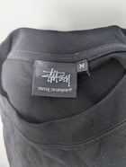 Stussy Cherry Graphic T-Shirt Black Size M - Image 6