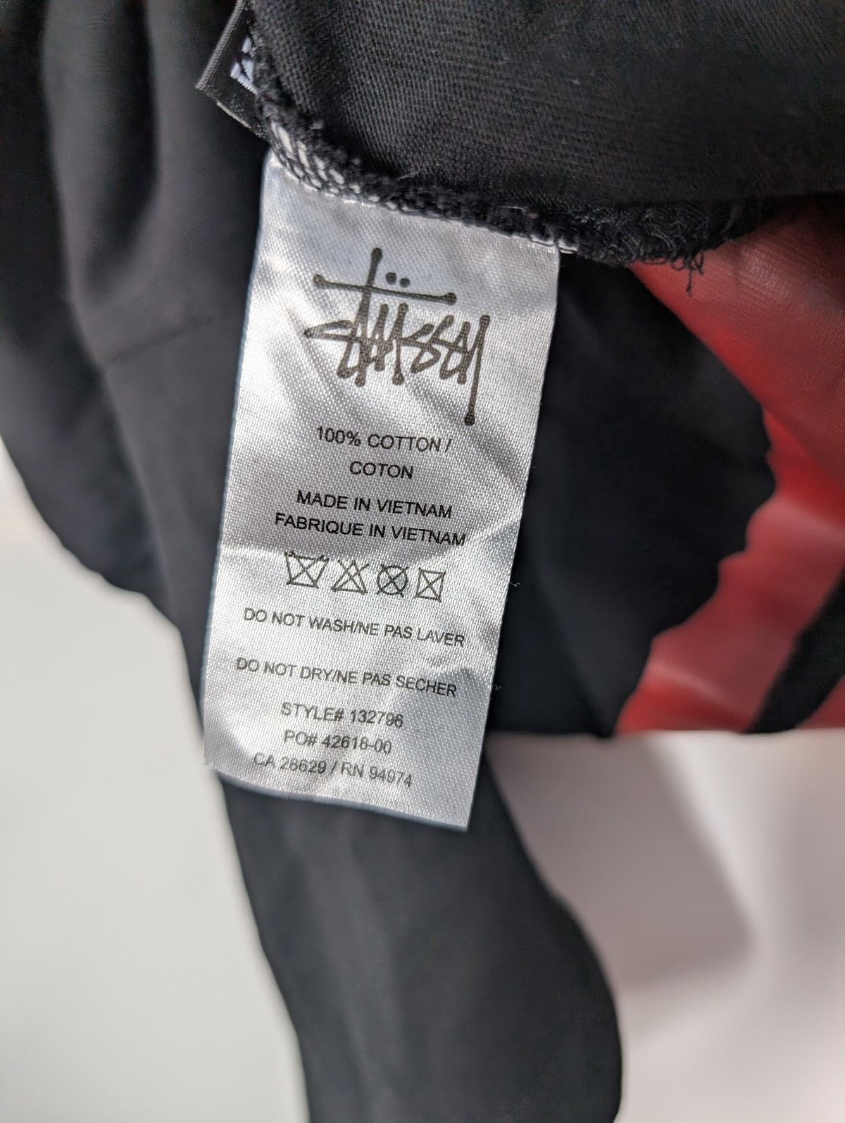 Stussy Cherry Graphic T-Shirt Black Size M - Image 7