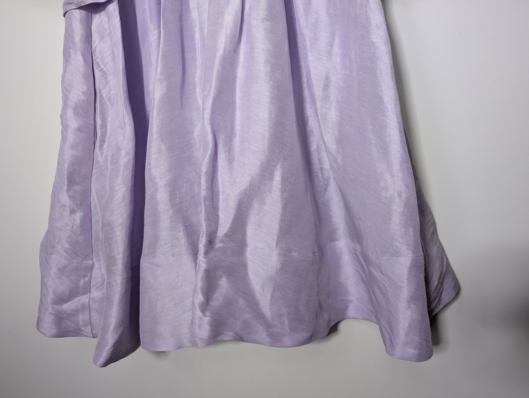 Ginger & Smart Flutter Sleeve Blouse Lavender Women's Size 8 - Image 4