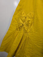 Scanlan Theodore Silk Spaghetti Strap Dress Yellow Size 10 - Image 3