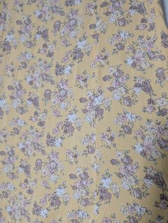 Auguste Floral Tiered Maxi Skirt Yellow AU 4 - Image 3