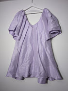Ginger & Smart Flutter Sleeve Blouse Lavender Women's Size 8 - Image 6