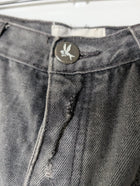 One Teaspoon Hawks Denim Shorts Distressed Grey - Image 4