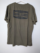 Channel Islands Surfboards Graphic T-Shirt Olive Green Men's Large - Image 3