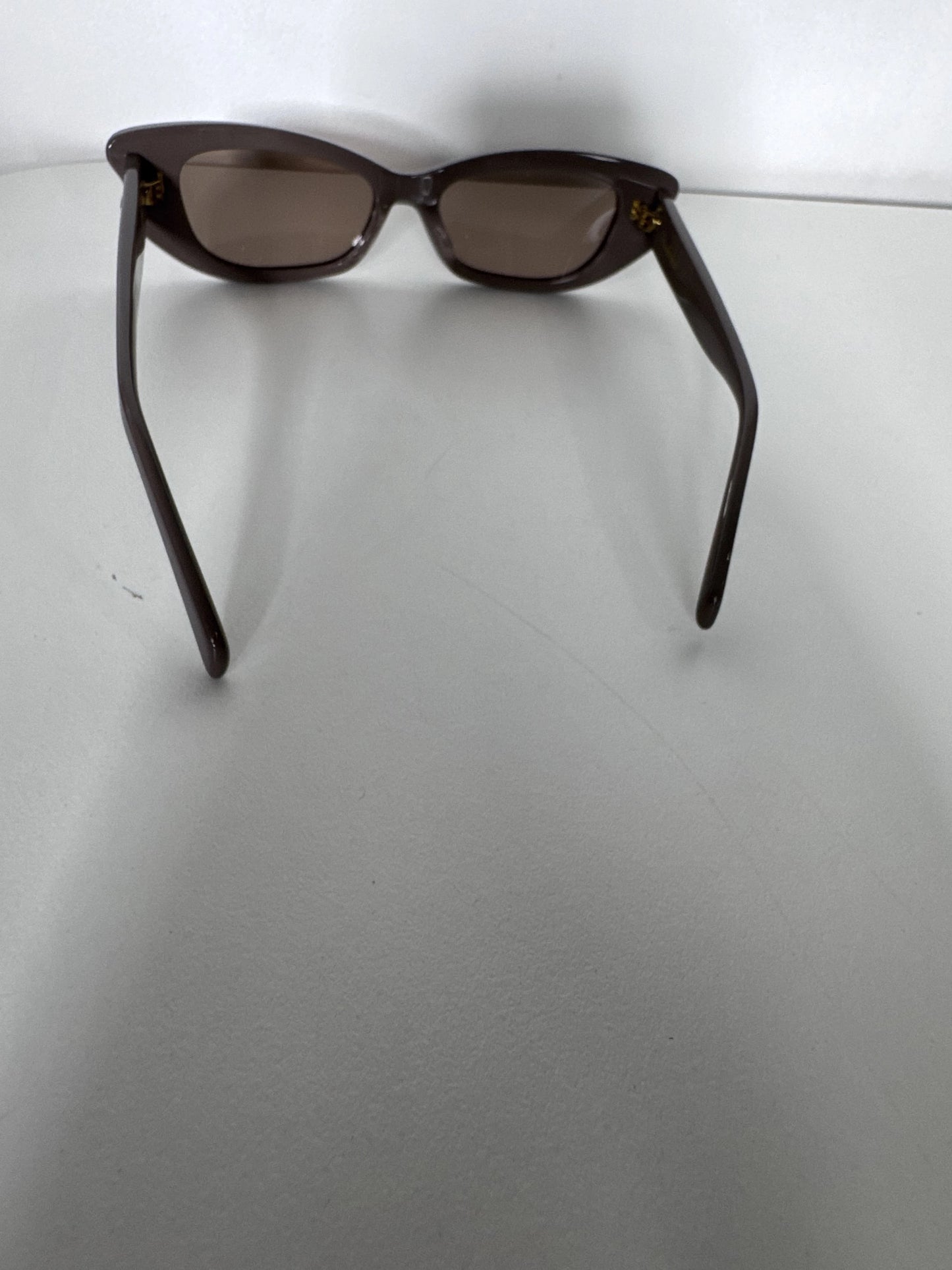 LUVLOU Taupe Cat-Eye Sunglasses Handcrafted Frames - Image 3