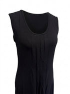 Paula Ryan Black Sleeveless Scoop Neck Dress Size M - Image 1