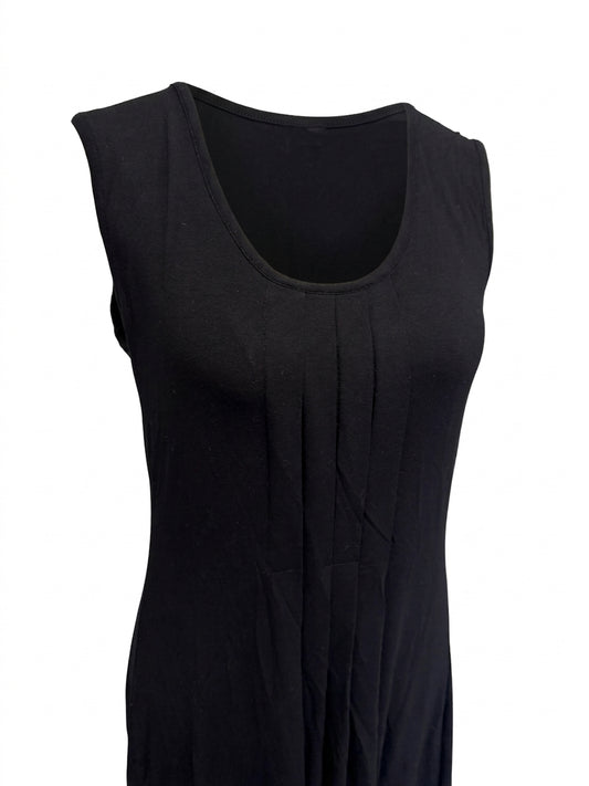 Paula Ryan Black Sleeveless Scoop Neck Dress Size M - Image 1