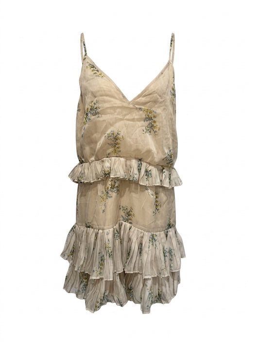 Stevie May Cream Floral Spaghetti Strap Dress - Image 1