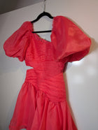 Aje Mimosa Cut-Out Mini Dress Red Size 8 - Image 4