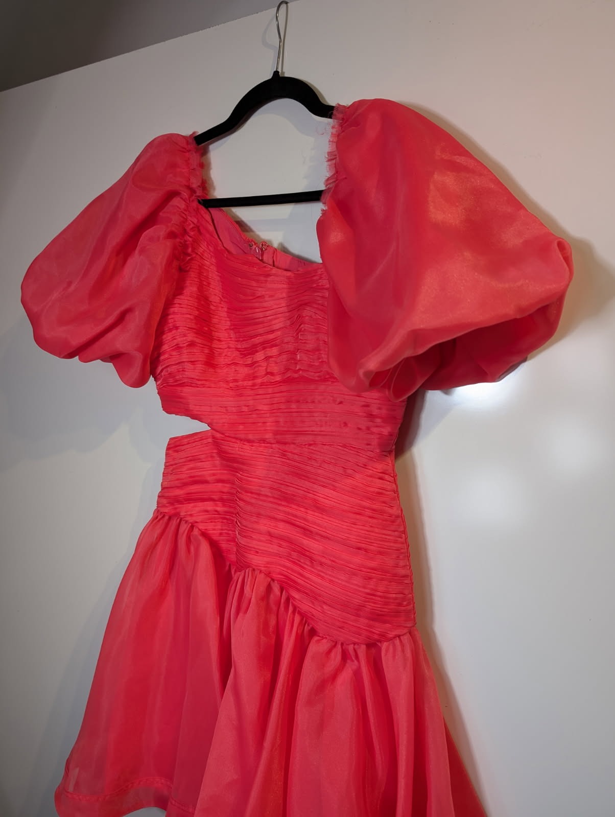 Aje Mimosa Cut-Out Mini Dress Red Size 8 - Image 4