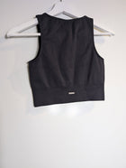Aim'n Ribbed Activewear Crop Top Black Size S - Image 9