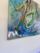 Original Zoe Ellenberg Abstract Expressionist Painting (2007) - Image 9