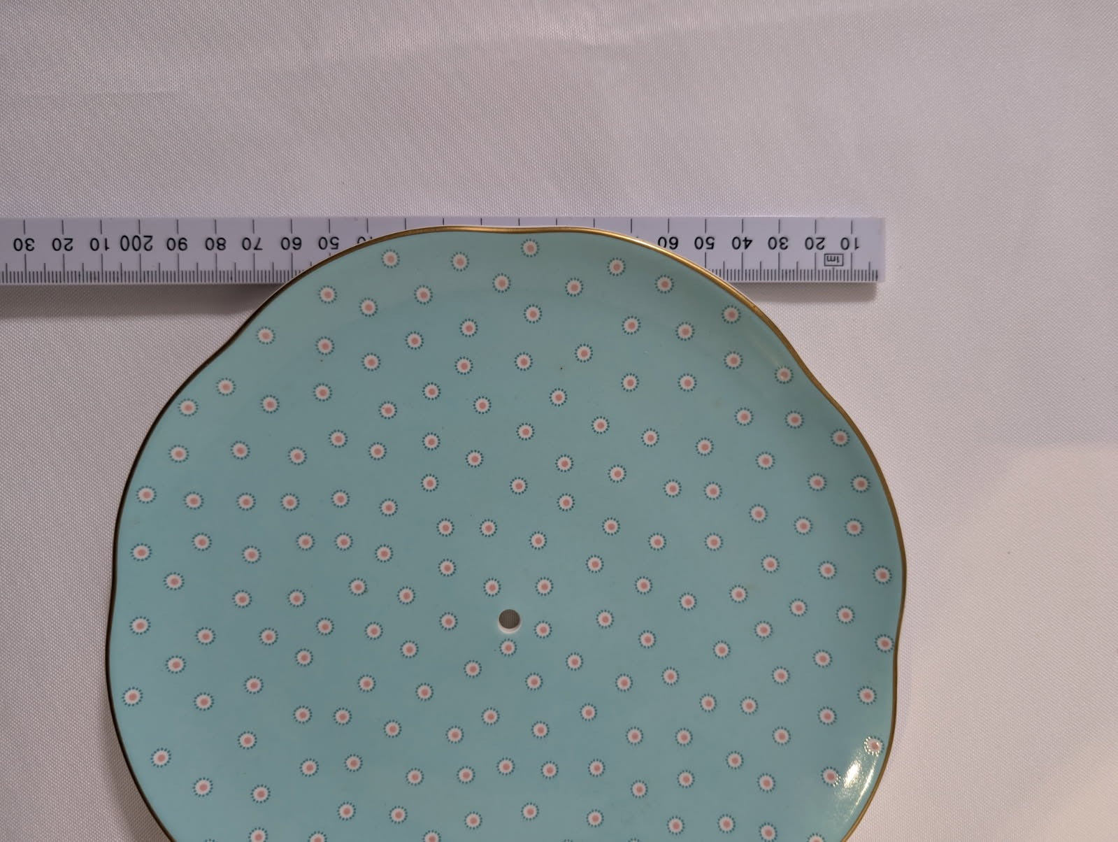 Wedgwood Harlequin Collection Polka Dot 2-Tier Cake Stand Bone China - Image 9