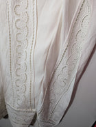 Jonathan Simkhai Lace Trim Kaftan Cover-Up White Size S - Image 9