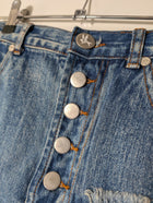 One Teaspoon Bandits Denim Shorts Blue Size 26 - Image 2