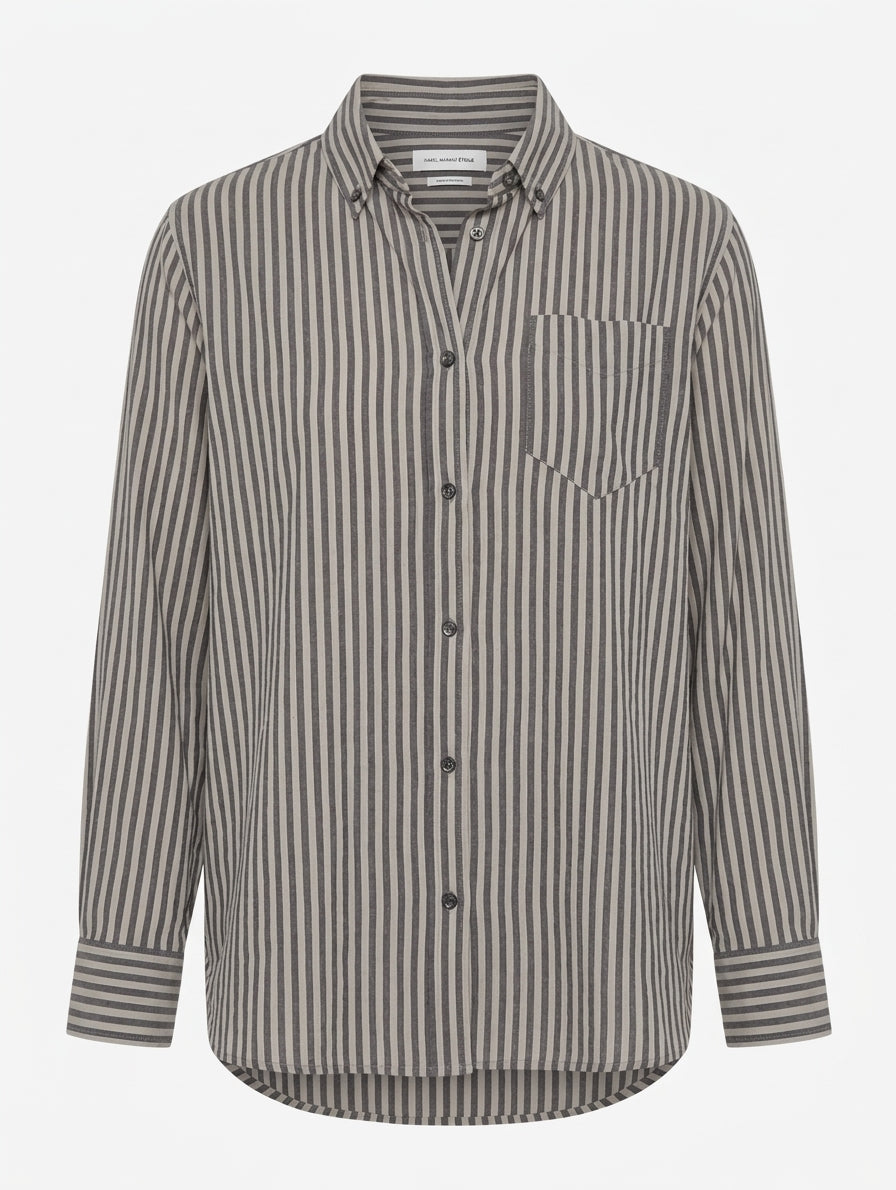 Isabel Marant Étoile Striped Button-Down Shirt - Size 36 - Image 1