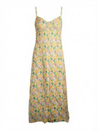 Lover Floral Spaghetti Strap Midi Dress Size 6 - Image 1