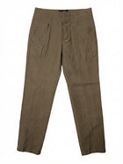 Isabel Marant Utah Linen Blend Trousers Bronze Size 36 - Image 1